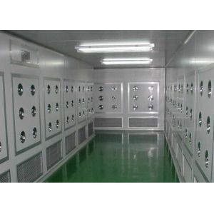 1 - 6 Person Air Shower Clean Room With PLC Control System For Commodity
