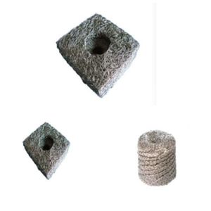 India Made Squeezed Knitted Mesh High Corrosion Resistance sus 316 material