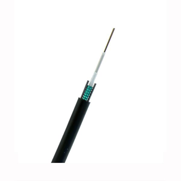 Quality GYXTW G652D 6 Core Single Mode Armoured Fiber Optic Cable wholesale