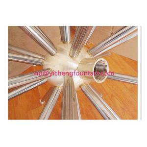 Dandelion Sphere Water Fountain Nozzles SS 1.5 Inch - 3 Inch Fountain Nozzle