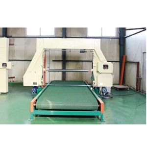 Horizontal Rigid Foam Sponge Cutting Machine 0 - 25m/Min
