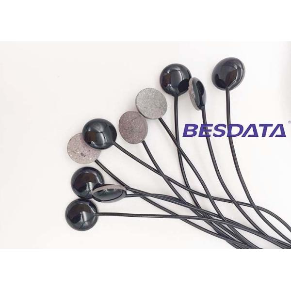 Silver / silver Chloride EEG Electrodes And Cables , Healthcare EEG Examination
