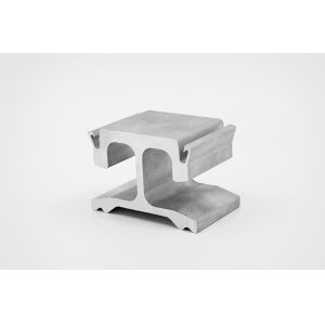 Customized Aluminium Profile Extrusion For Transportation Conductor Guide