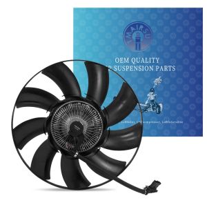 LR025965G 12V Automobile Radiator Cooling Fan With Built In Fuse Spring Type