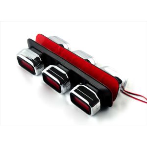 LED Car Brake Light/Lamp Three Straight Heads FY-AB007