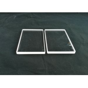 Personalized Silica Glass Plate L100xW50xT3mm For Viewing Window
