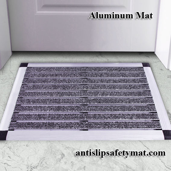 Commercial Wearable Metal Doormat Built for Office Shop Entrances