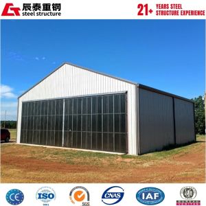 Corrosion-resistant Q355B large-span prefabricated steel structure aircraft