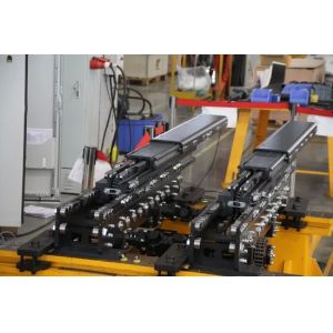 1450 X 1550 X 1650MM Pallet Telescopic Fork Double Motor Double Deep Position