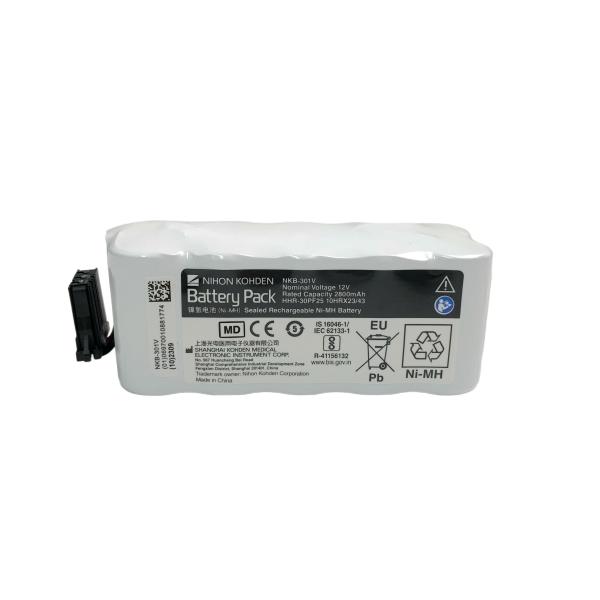 NIHONKOHDEN NKB-301V Sealed Rechargeable Ni-MH Battery Nominal Voltage 12v Rated Capacity 2800mAh