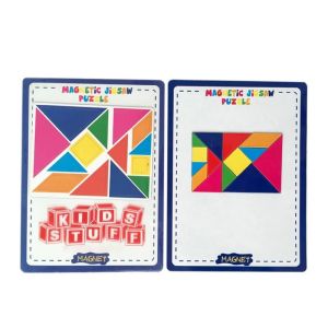 School Kids Puzzle Games Custom Magnetic Puzzle Set Odorless