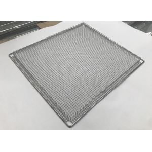 Customizable Stainless Steel Wire Mesh Tray Bread Cooling Pans rustproof