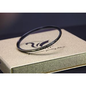 77mm HD Optical Glass Camera Lens Screw In UV Filter With Substantial Brass