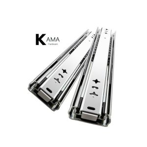 3 Folds Soft Close Side Mount Ball Bearing Drawer Slides 45mm Width