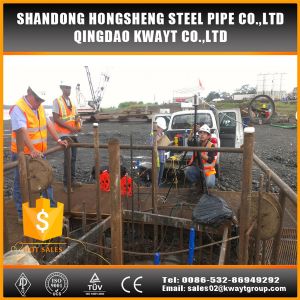 Sonic log pipe for inserting the concrete pile,sonic logging tube for pile