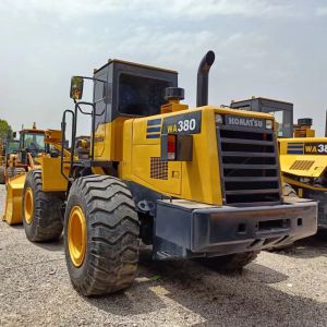 Komatsu WA380 wheel loader used 380 320 100 470 loaders for hydraulic pump