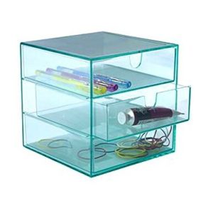 Cheap transparent acrylic organizer storage box for sale