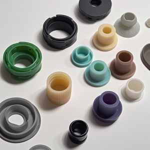 Eco Friendly Temperature Resistant Custom Shaped Silicone Moulding Parts