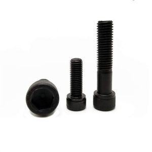 Hebei Fastener Carbon Steel 4.8 8.8 10.9 12.9 Class Black DIN912 Hex Socket Bolt
