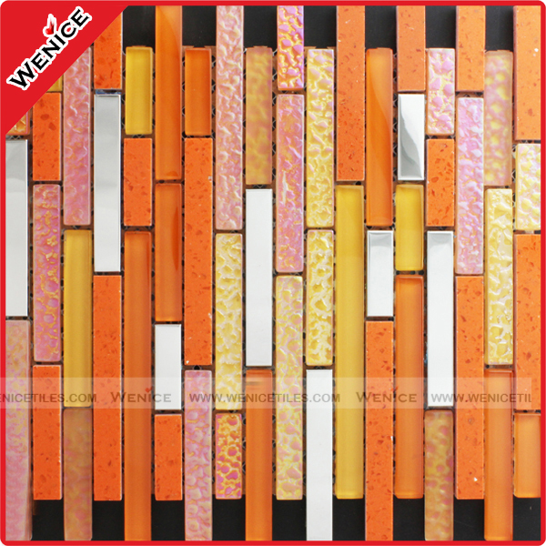 Quality China mixed color wall crystal mosaic wholesale