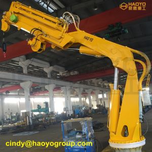 China Hydraulic Foldable Offshore Marine Deck Crane Price Marine Ship Deck Crane on sale
