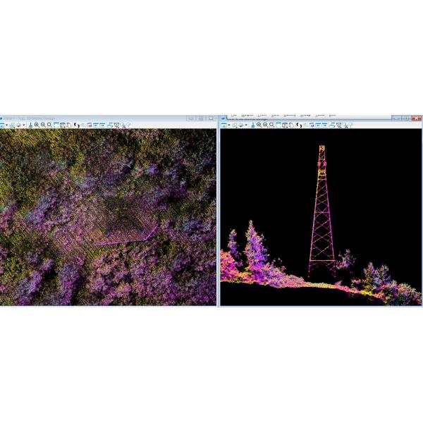 DJI M600 Pro 32 Channel HESAI Pandar Laser UAV LiDAR Scanning System GS-260X Forestry Strong Penetration Aerial Mapping