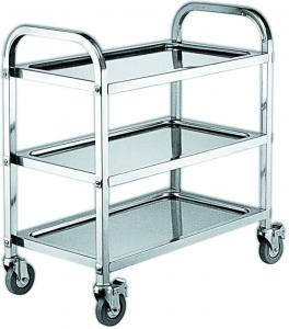 China Restaurant Mobile Bakery Rack Trolley With SS Hot Pot Cart Or Dining Cart on sale