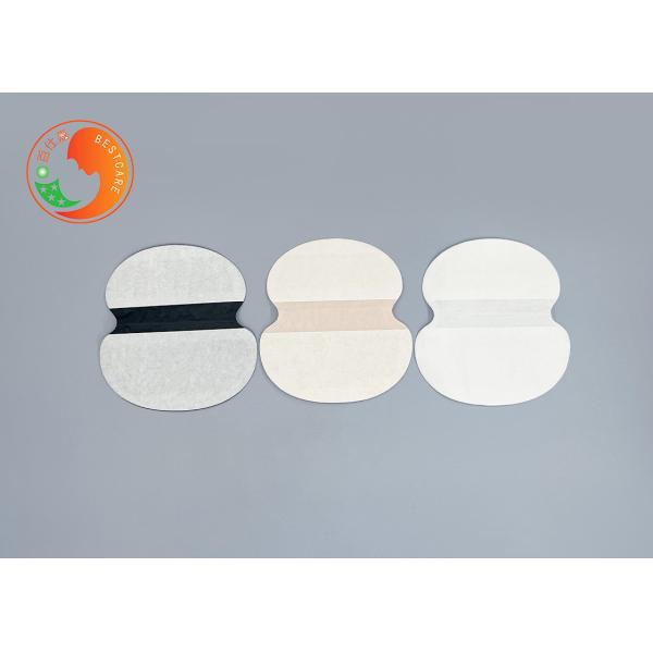 Quality Comfortable Adhesive Underarm Sweat Pads Pure Cotton For Sensitive Skin wholesale