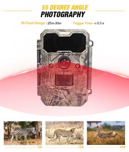 Cheap Macro Lens Advanced Sensor & Lens  1080P  SD Card Slot Trail Hunting Deer Waterproof Photo Trap Infrared IR Motion for sale