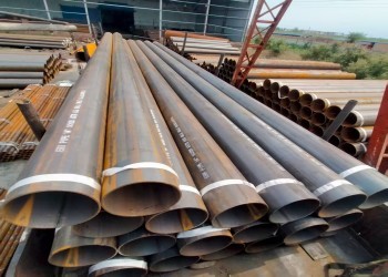 DIN EN 10210 Carbon Steel ERW Steel Pipe with Thickness Tolerance +/- 0.2% for