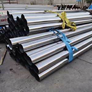 China Aisi Astm Mirror Polished Stainless Steel Pipe 201 304 316 316l 410 420 on sale