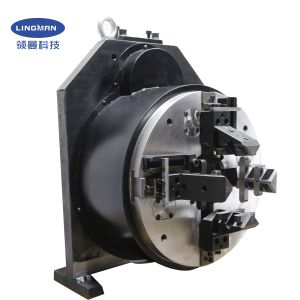 Steel Laser Chuck 90 Pulling Chuck For Round Tube Laser Fully Enclosed