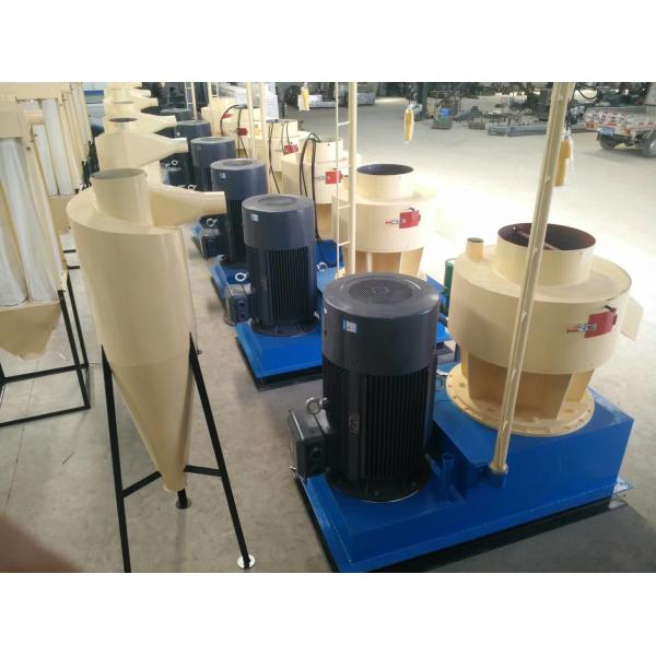 vertical ring die biomass wood pellet mill production line LSKJ550 1500kg per hour