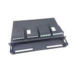 OS2 MPO MTP Fiber Patch Panel Single Mode LSZH Jacket Fanout 8 Cores