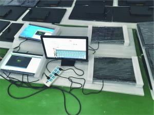 15.6INCH all in one PC with capacitive touch screen wall mounted or desktop stand customized design