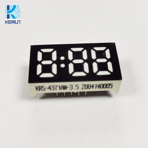 0.47 Inch Common Anode Alarm Clock LED Display Modules Three Digit