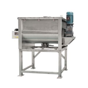 Stainless Steel Powder Ribbon Mixer Feed Mixer Slurry Horizontal Ribbon Mixer