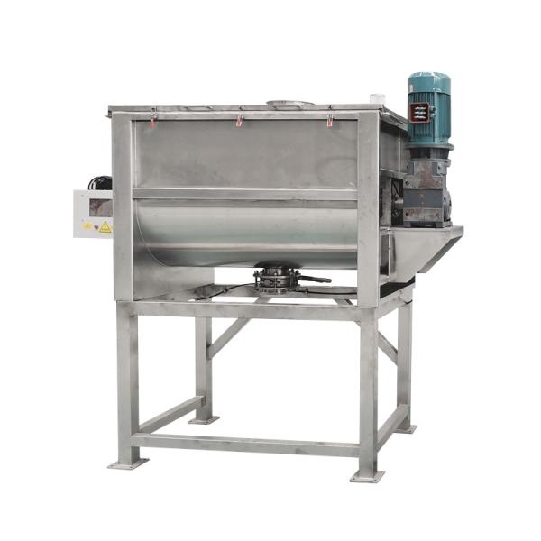 Stainless Steel Powder Ribbon Mixer Feed Mixer Slurry Horizontal Ribbon Mixer