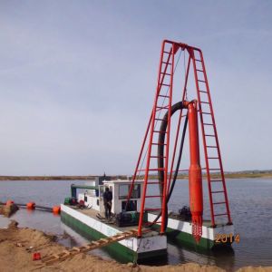 200 Cbm Working Capacity Sand Sucking Ship For Reservoir Sand Mining