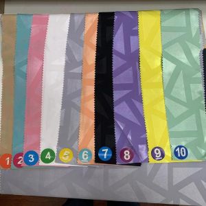 5075polyester Spandex Weft Stretch Jacquard Satin Fabric