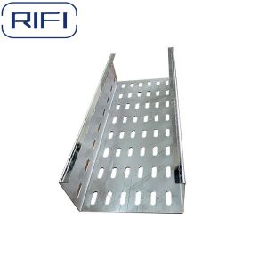 Iso Standards Fireproof Perforated Cable Tray Electrical Cable Rack High Load