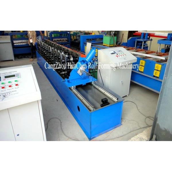 U Channel Keel Roll Forming Machine Chain Transmission System Hydraulic Cutting