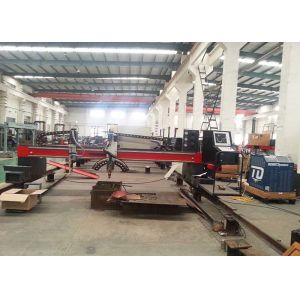 Buy cheap Dual Side Drive Mode Panasonic CNC Plasma Gas Plate Cutter with Plasma Bevel from wholesalers