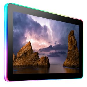 23 Inch PCAP Touch Monitor With LED Flexible Strip For Gaming Machine