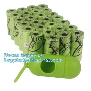 Cylinder shape Pet Waste bag with Flashlight, Oxford Cloth Manufacturer China