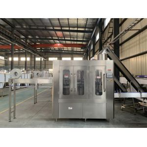 Beverage 3 In 1 Rinsing Filling Capping Machine Industrial Water Bottling