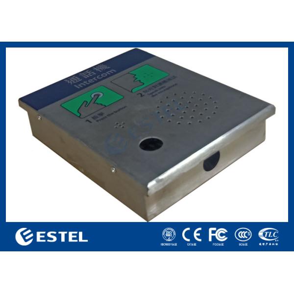 ET140417D-175 IP65 Waterproof Stainless Steel Wall Mounted Telecom Cabinet
