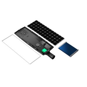 7500lm 10-80w Ip66 170lm/W Monocrystal Silicon Panel Light