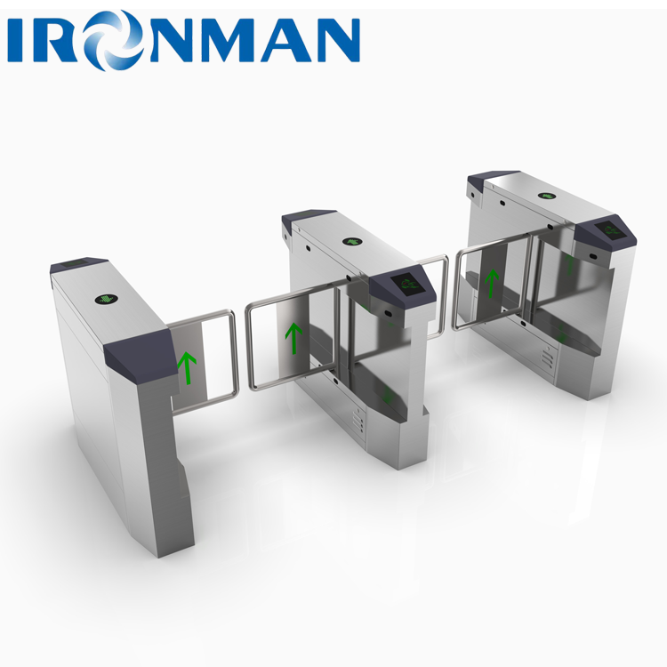 Dust Proof Train Station Turnstiles SUS304 Card Access Turnstile ISO 9001