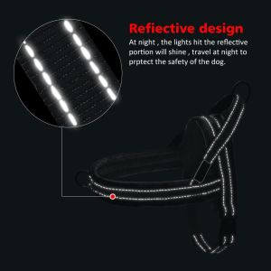 Escape Proof Reflective Dog Harness For Walking Training